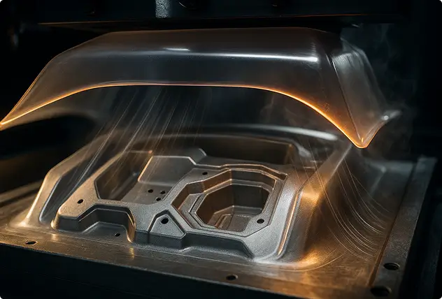 Технология вакуумной формовки пластика в Алматы